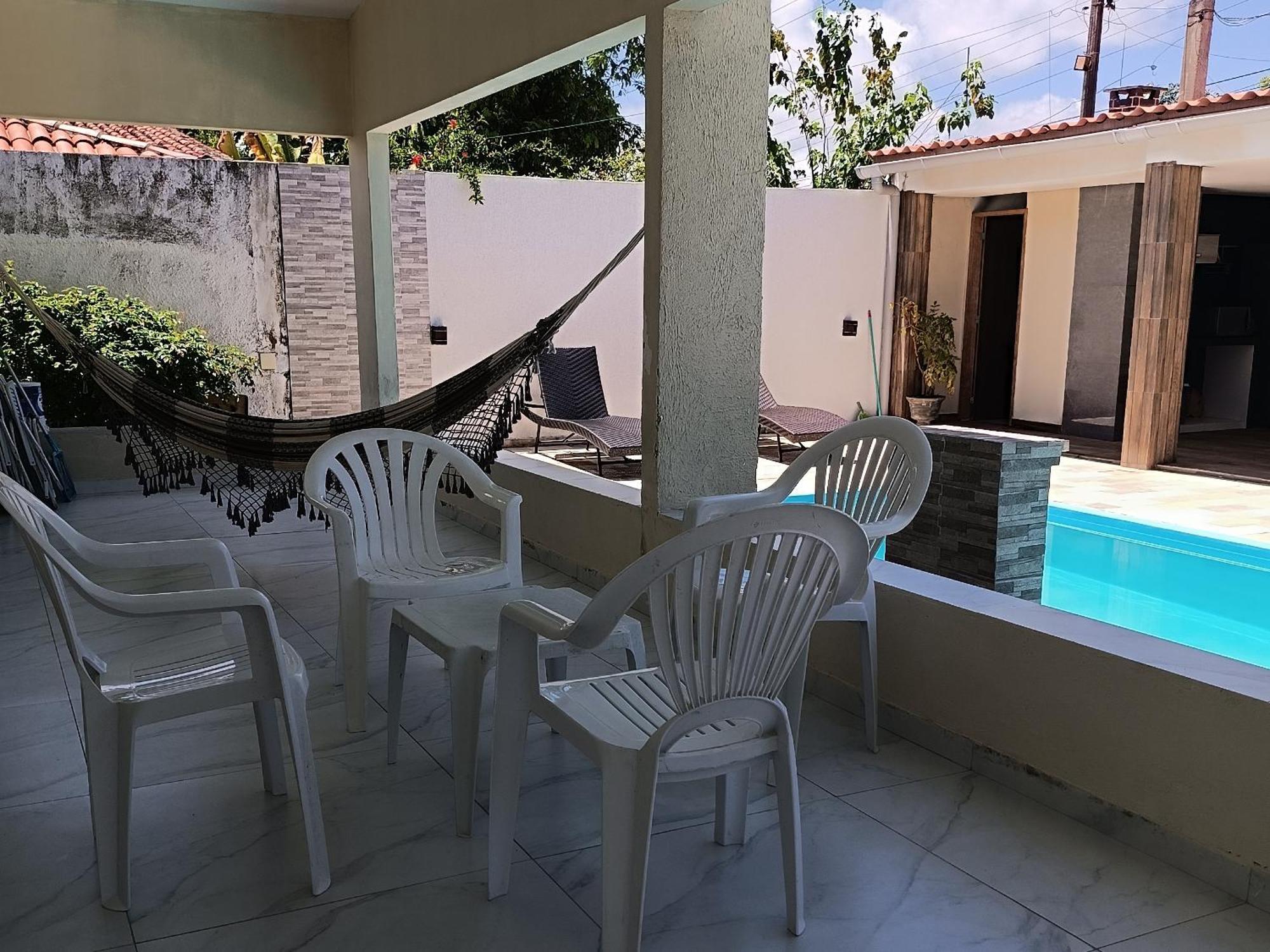 Casa de Férias Casa Ampla Com Piscina E Area Em Sao Jose Ao Lado De Maragogi *